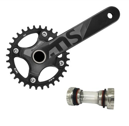 Chainwheel Sunrace Narrow Wide 12 speed 175mm, 34T W/BB