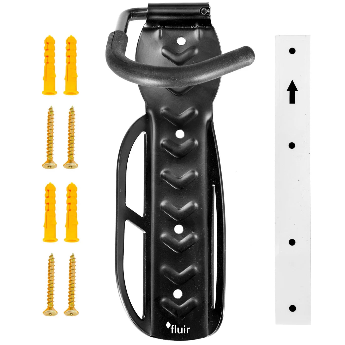 Bicycle Wall Mount Hanger with Lockable Pin