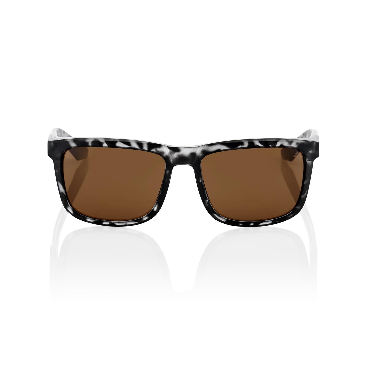 100% Blake - Matte Black Havana - Bronze Lens