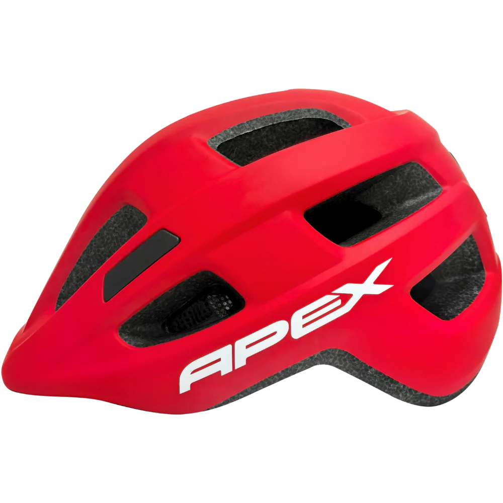 Apex Atom Kids Helmet | Matte Red