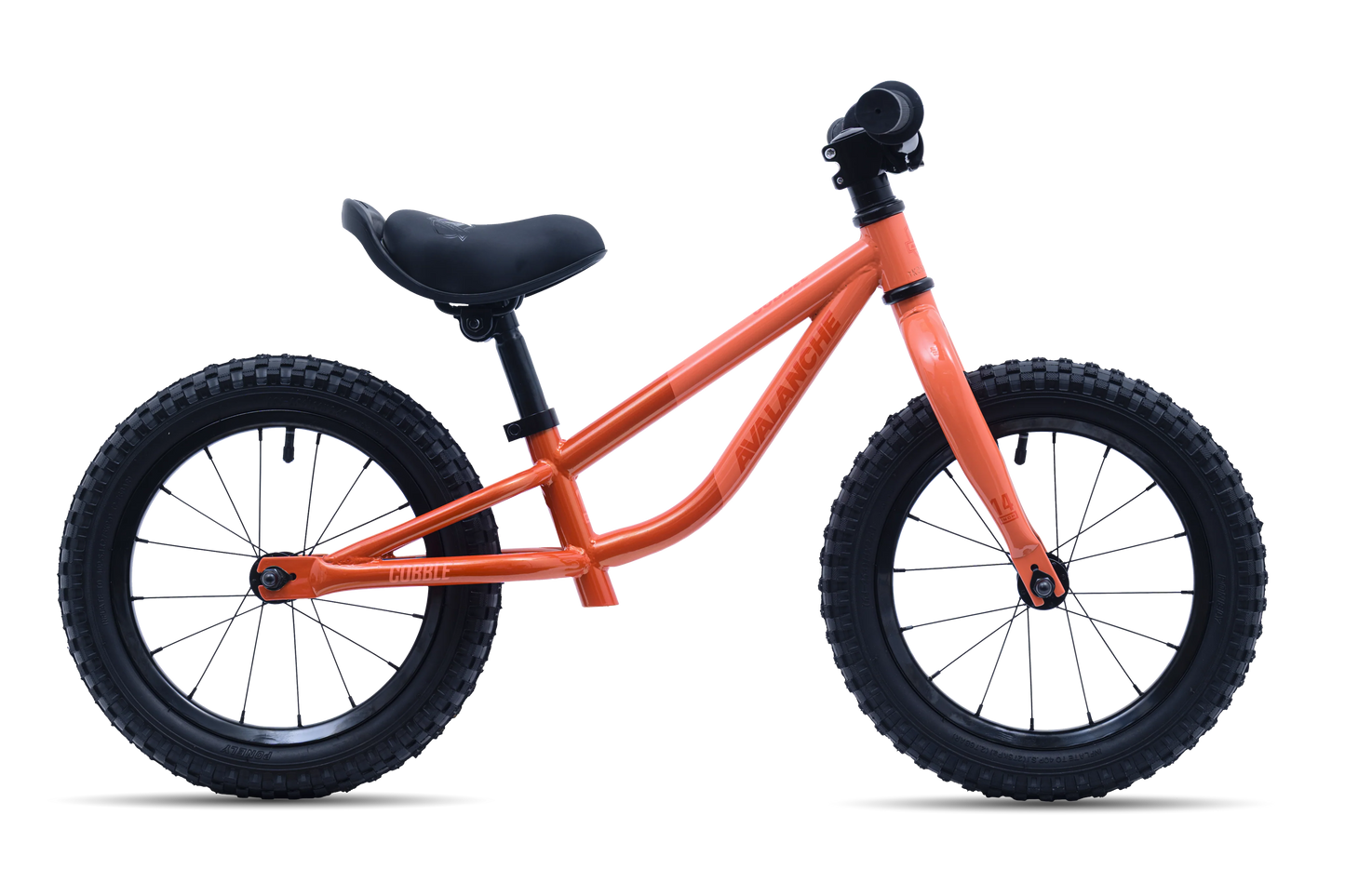 Avalanche Cobble Balance Bike (Orange/Salmon)