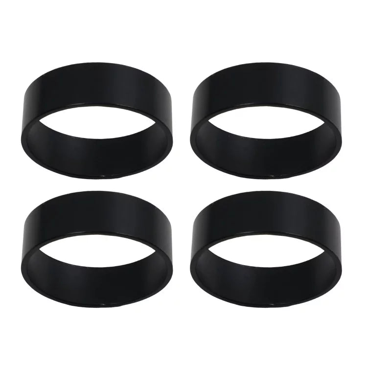 Fluir Bicycle 10mm Alloy Stem Spacers – 4 Pack