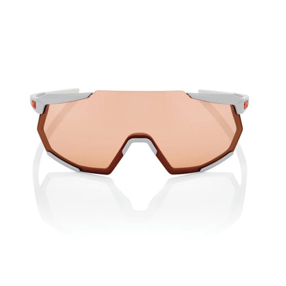 100% Racetrap Soft Tact Stone Grey - HiPER Coral Lens