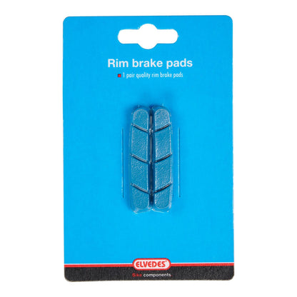Elvedes 1 Pair Campagno Road Rim Brake Replacement Pads 55mm for Carbon Rims for Brake Shoes