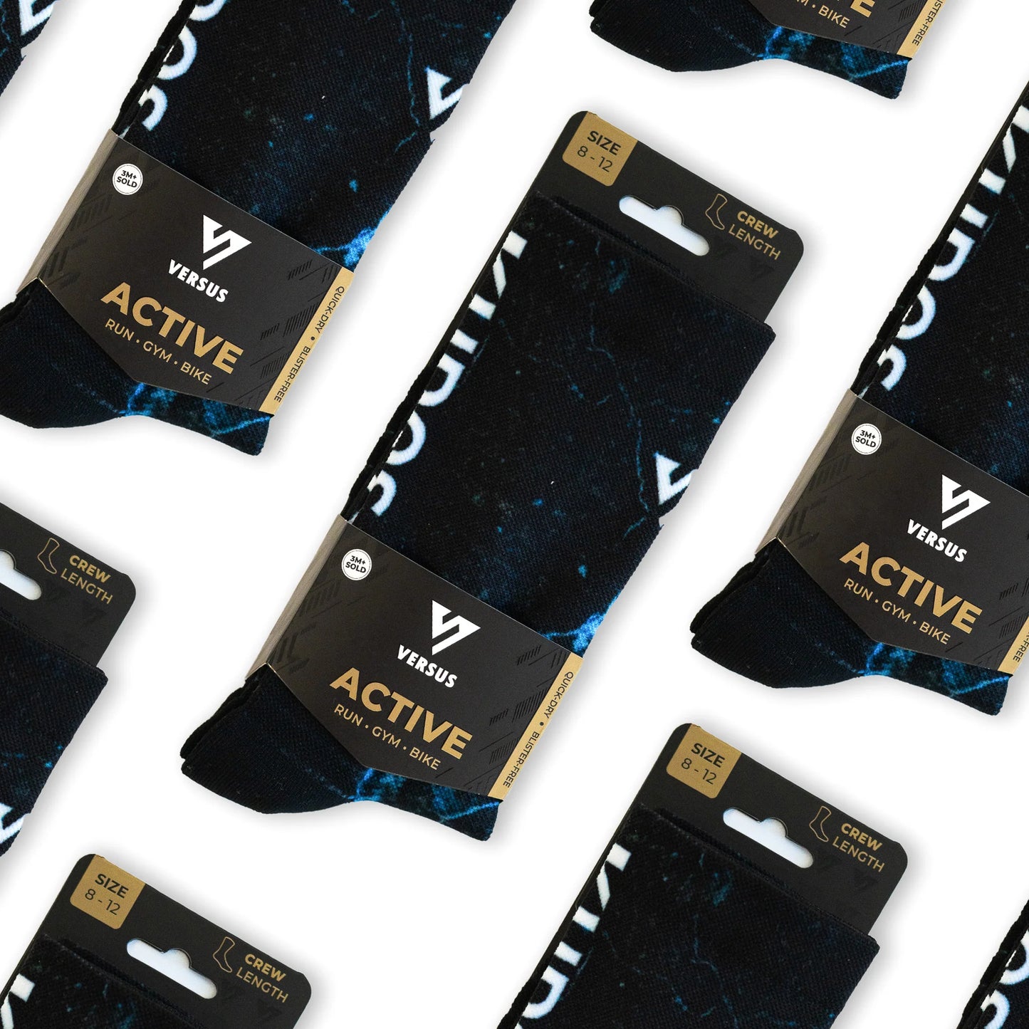 Kudos 2.0 Active Crew Socks